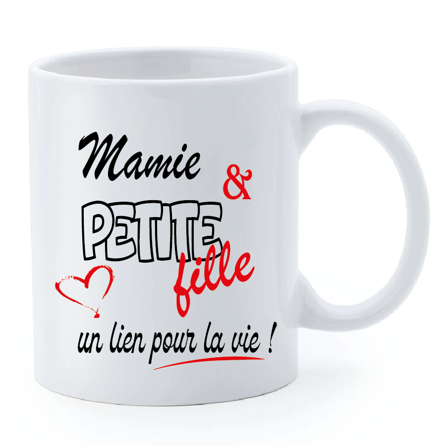 Mug mamie et petite fille 3 Mug mamie et petite fille – Image 3