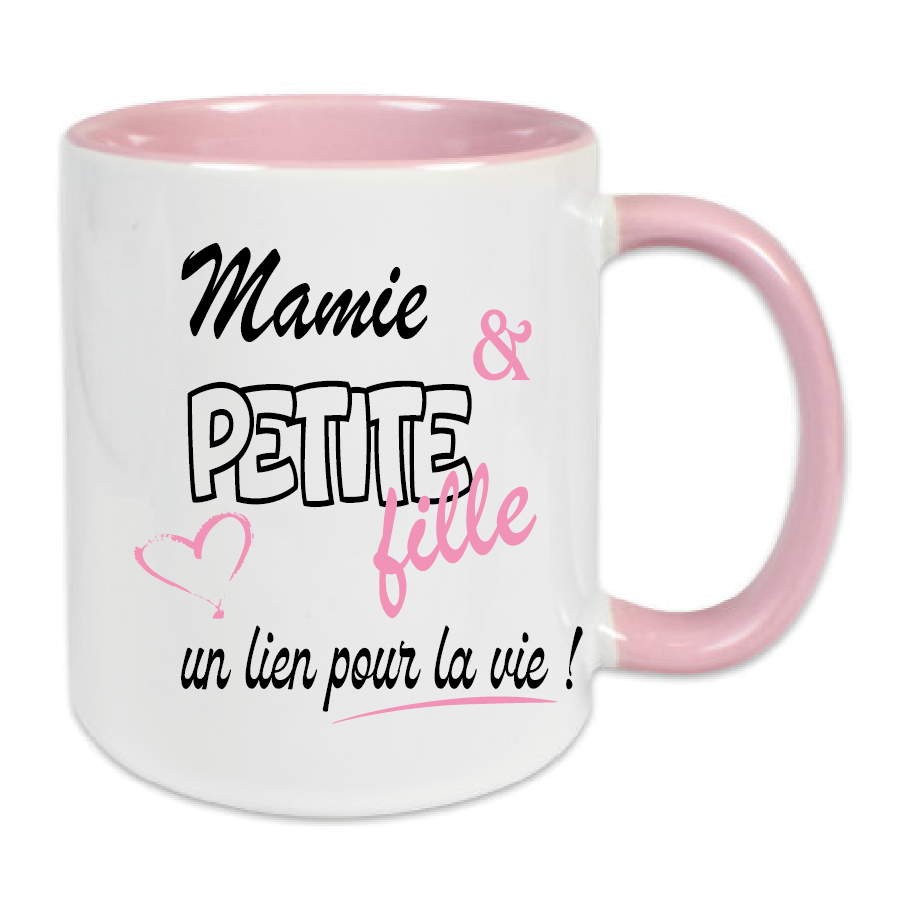 Mug mamie et petite fille 1 Mug mamie et petite fille