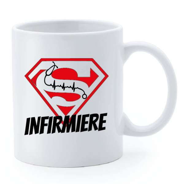 Mug super infirmière – Image 2