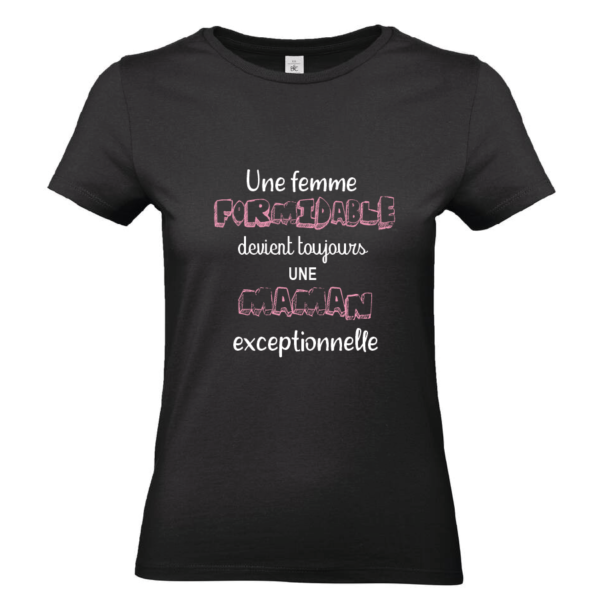 Tee-shirt Maman exceptionnelle – Image 3