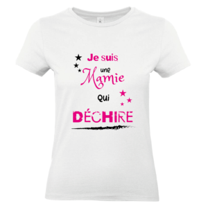 Tee-shirt Mamie qui déchire