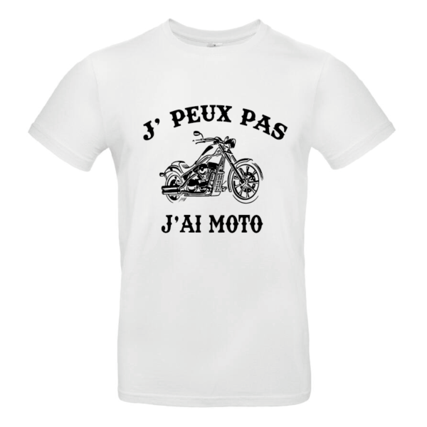 Tee-Shirt J'peux pas j'ai moto homme – Image 4