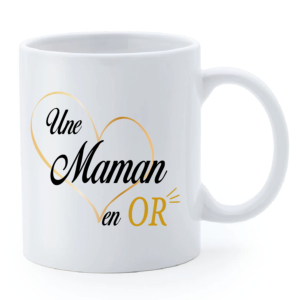 Mug Une maman en OR