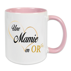 Mug Une mamie en OR