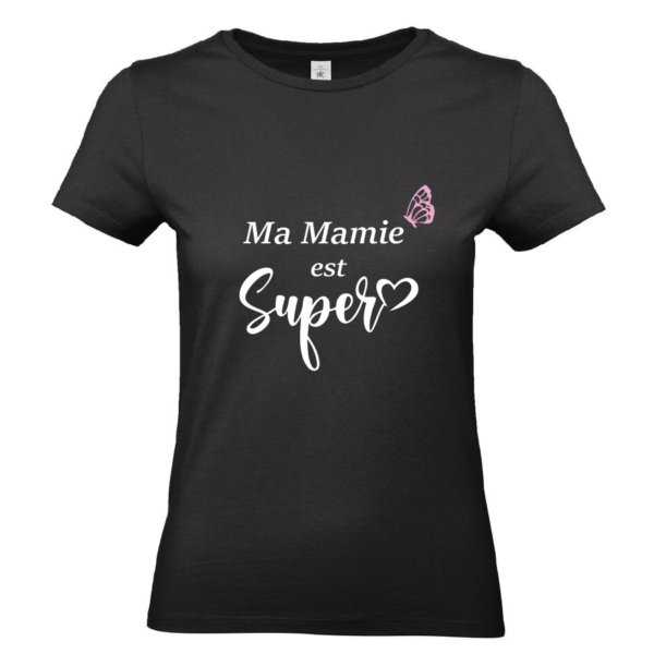 Tee-shirt Ma Mamie est super – Image 4