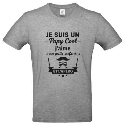 Tee-shirt papy cool 3 Tee-shirt papy cool – Image 3