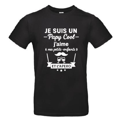 Tee-shirt papy cool 1 Tee-shirt papy cool