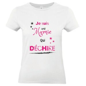 Tee-shirt Mamie qui déchire